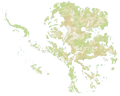 Deglaciated Antarctica height map