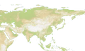 Asia height map